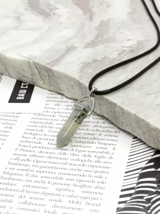 Кулон из натурального камня Лабрадор
